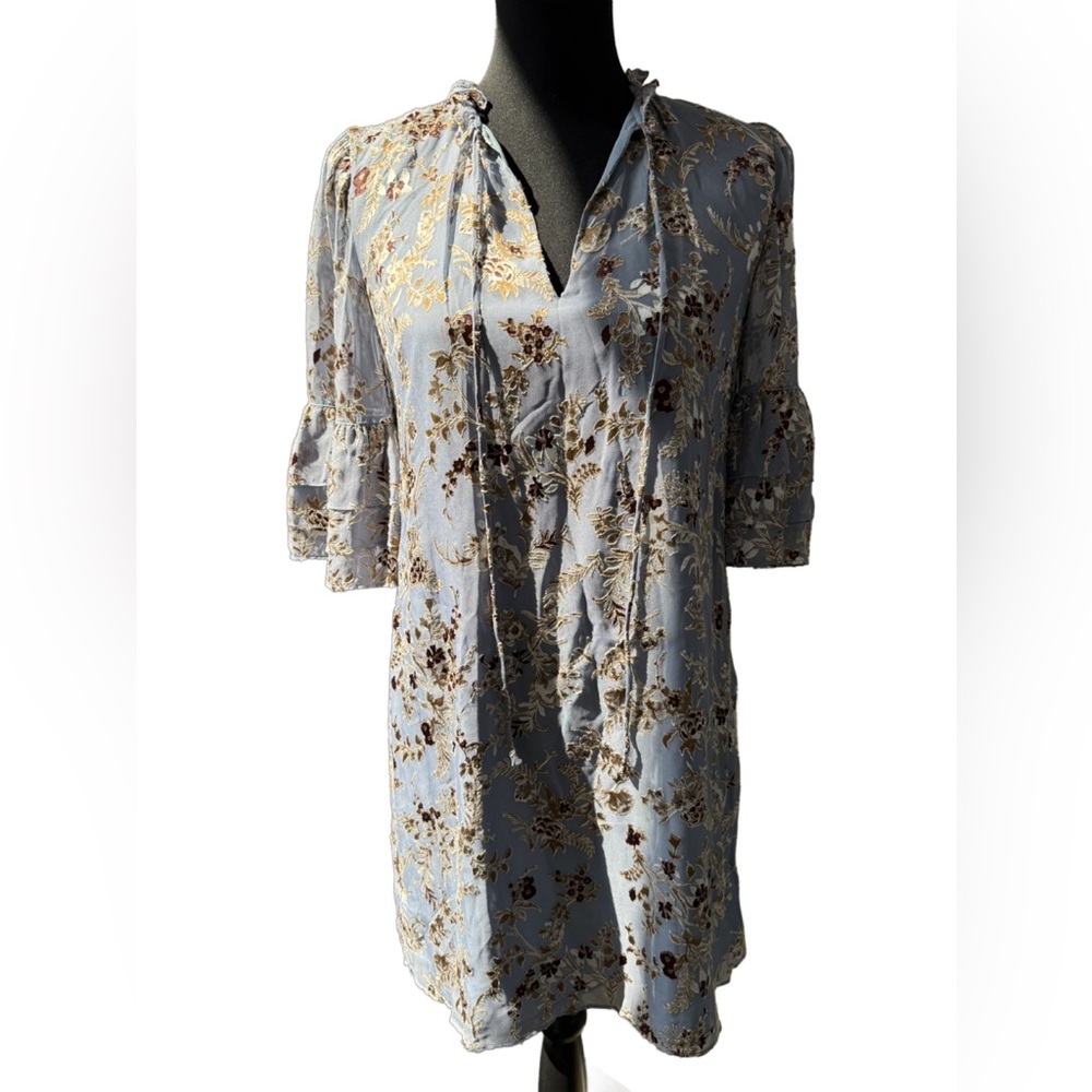 Alice + Olivia Blue Floral Women's dress